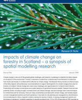 Impacts of Climate Change on Forestry in Scotland: A Synopsis of Spatial Modelling Research